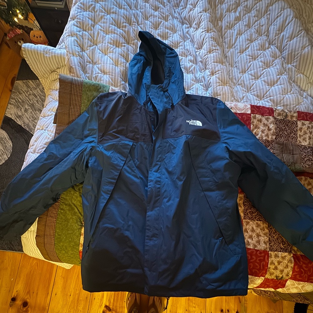 The North Face Men's Dark Blue Winter Jacket